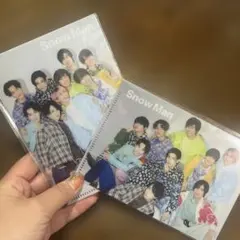Snow Man クリアファイル 2枚セット