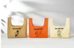 PEANUTS スヌーピー ミニトートバッグ 2点セット