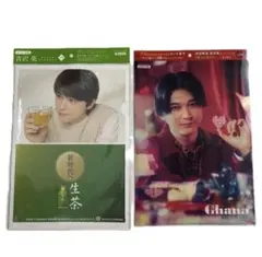 【2枚セット】吉沢亮 クリアファイル 2種セット キリン生茶 ロッテ 浜辺美波