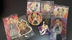ホロライブ　2期生　癒月ちょこ　グッズ　まとめ売り　缶バッチ　シール　カード