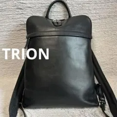 8月31日までの出品・TRIONマルチカラーレザーリュック TRION トライオン DPC261M 本革 A4 マルチカラーパッチワーク