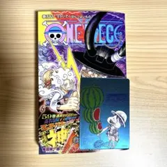 本日発送可 ワンピース ナツコミ 2026 特製カード ルフィ カード 漫画 