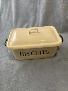 USED ホーロー容器 (BISCUITS) USED ホーロー容器 (BISCUITS) - メルカリ