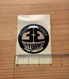 ３Dハイブリットコート ステッカー エンブレム