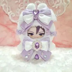 にじぱぺっと にじぱぺ　ぬい服 うさぎ 10cm 　ライトパープルのサムネイル