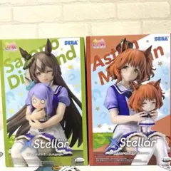 ウマ娘　フィギュア　アストンマーチャン　サトノダイヤモンド　おすわりVerのサムネイル