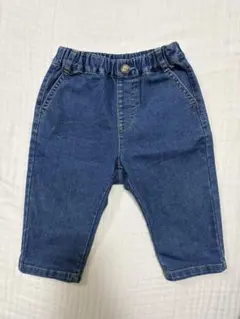 UNIQLO デニムリラックスパンツ 80