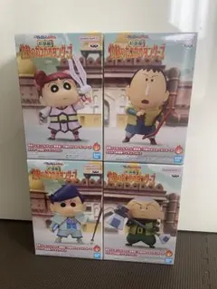 クレヨンしんちゃん フィギュア4体セット