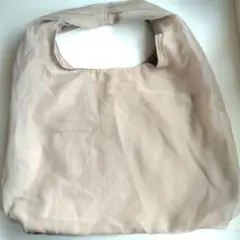 ベージュ シアー　トートバッグ