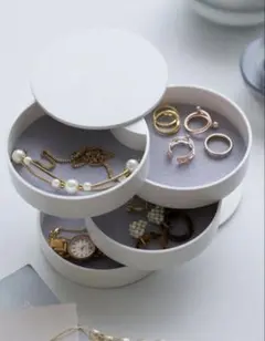 アクセサリートレー　4段　回転式