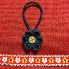 つまみ細工　ヘアゴム ＊ハンドメイド＊