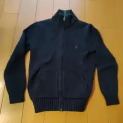 Ralph Lauren ジップアップセーター ネイビー130cm