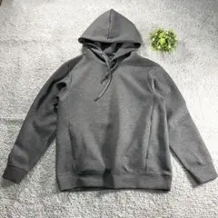 タカキュー　長袖トレーナー　スウェット　パーカー　フード付　伸縮　カジュアル　L