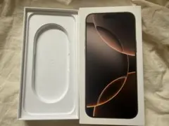 iPhone 16 ProMax デザートチタニウム箱のみ