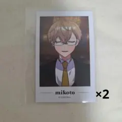 237)みこと チェキ風カード