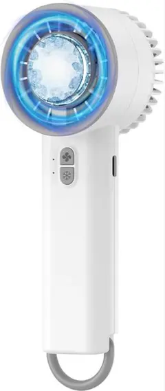 ハンディファン 冷却プレート 携帯扇風機 卓上 扇風機 2025 瞬間冷却