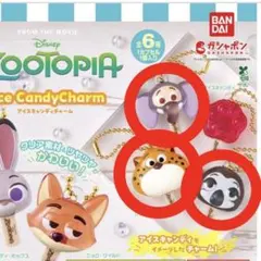 ズートピア アイスキャンディチャーム クロウハウザー フィニック フラッシュ