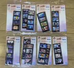 一番くじ　ワンピース　ドラマティックメモリーズ　J賞ステッカーセット全8種