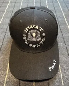 ヴィンテージ　SWAT　帽子　ブラック カジュアル スポーツ　ファッション