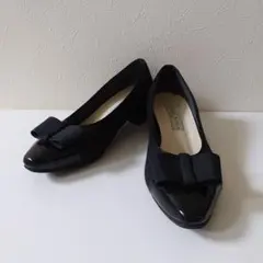 Bridget Birkin ブラック フラットパンプス 23.5cm