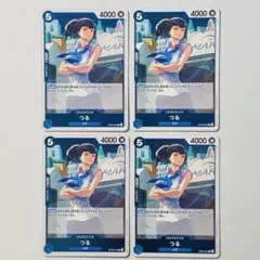 ワンピースカード つる R 4枚セット OP06-051