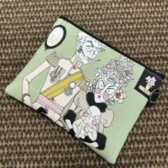 アレキサンダーヘンリー♡ファスナーポーチ♡14㎝【ハンドメイド】