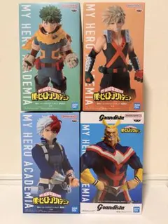 僕のヒーローアカデミア フィギュア 4種 MY HERO ACADEMIA