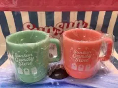 パペットスンスン　キャンディストア　マグカップ　２個セット　ノンノン　ゾンゾン