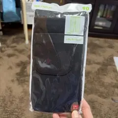 ユニクロ　レギンス　10分丈　黒