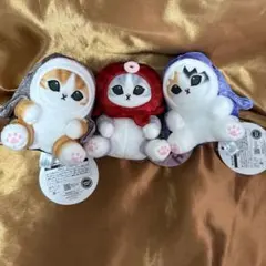 mofusand　海の生き物にゃん〜和〜マスコット　3種