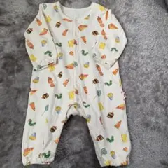 はらぺこあおむしのロンパース 80センチ