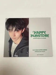 SEVENTEEN HAPPY BURSTDAY 埼玉　会場限定　ドギョム