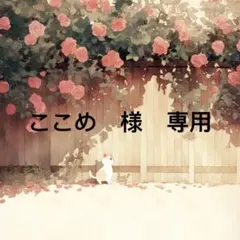 ここめ様　専用