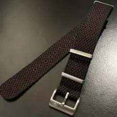 ●20mm ファブリックNATOベルト レッドスポット