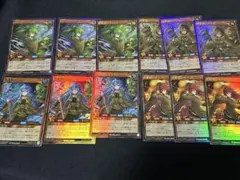 ラッシュデュエル　霊使い　ウィン エリア アウス ヒータ ウルトラレア3コン