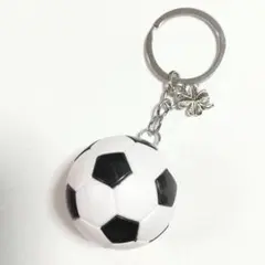 サッカーボール型キーホルダー
