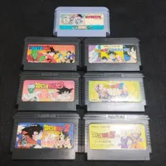 ドラゴンボールコンプリート7本セット　ファミコンソフト