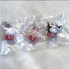 サンリオキャラクターズ いちごめじるしアクセサリー 3点セット ガチャガチャ