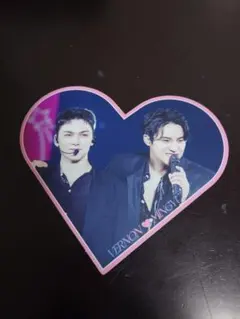 SEVENTEEN LOVE ファンミ ペアハートカード