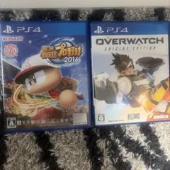まとめ売PS4 オーバーウォッチ オリジンズエディション パワプロ野球2016