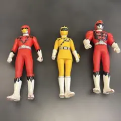 戦隊ヒーロー フィギュア 3体セット