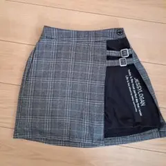 JESSYLOGAN チェック柄　スカート風キュロット　160cm　女の子