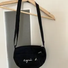 agnès b. ショルダーバッグ 黒