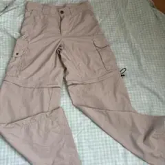 Columbiaベージュ コンバーチブルパンツ キッズのサムネイル