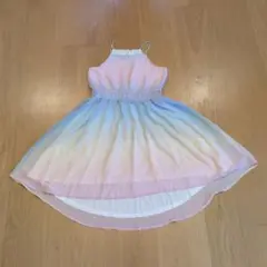 h&m レインボーカラー　キャミワンピース