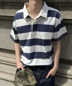 kutir ポロシャツ　ネイビー