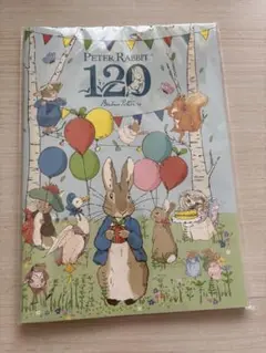 ピーターラビット　120周年　A5ノート
