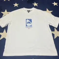 H&M JAWS プリントTシャツ ホワイト Sサイズのサムネイル