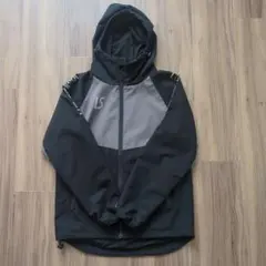 ルース　ピステジャケット ブラック/グレー　150