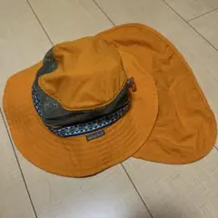 mont-bell キッズ用オレンジハット